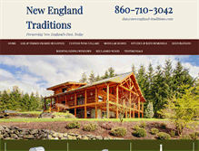 Tablet Screenshot of newengland-traditions.com